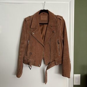 Blank NYC Suede Moto Jacket
